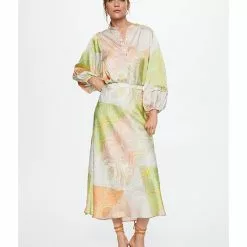 Mango Paisley Print Skirt -Mango popular store mango 8406 2187526 4