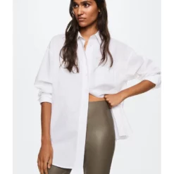 Mango Faux Leather Leggings -Mango popular store mango 8411 5237726 5