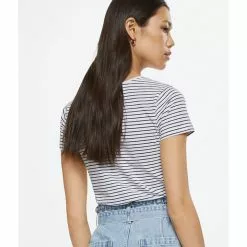 Mango Logo Cotton T-Shirt 9 Mango Logo Cotton T-Shirt -Mango popular store mango 8436 2977526 2