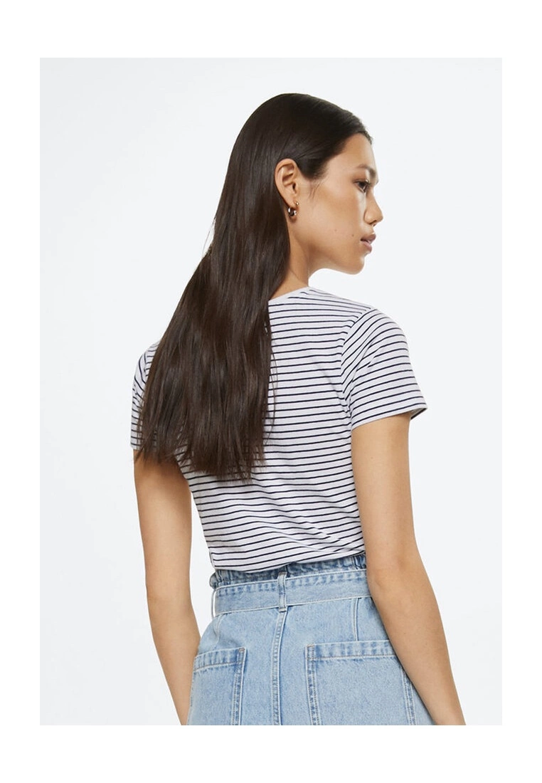 Mango Logo Cotton T-Shirt 4 Mango Logo Cotton T-Shirt - Image 2