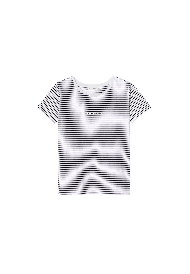 Mango Logo Cotton T-Shirt 8 Mango Logo Cotton T-Shirt - Image 6