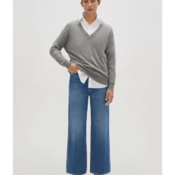 Mango V-Neck Cashmere Sweater -Mango popular store mango 8460 5717726 5