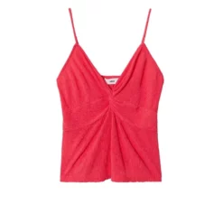 Mango Ruched-Texture Top -Mango popular store mango 8462 1369026 6