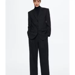 Mango Pinstripe Suit Blazer -Mango popular store mango 8463 0427726 4