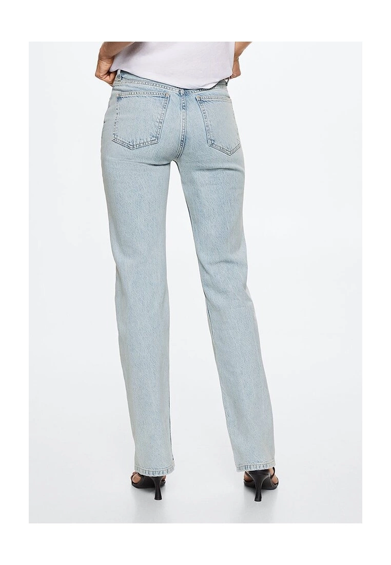 Mango Mid-Rise Straight Jeans 4 Mango Mid-Rise Straight Jeans - Image 2