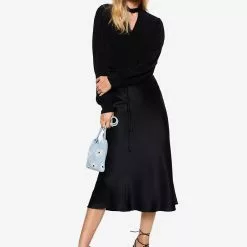 Mango Puffed Sleeves Flowy Blouse -Mango popular store mango 8486 3954126 4