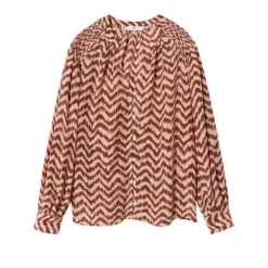 Mango Bicolour Print Blouse -Mango popular store mango 8506 3487526 7