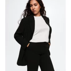 Mango Double-Breasted Suit Blazer -Mango popular store mango 8512 1155626 2