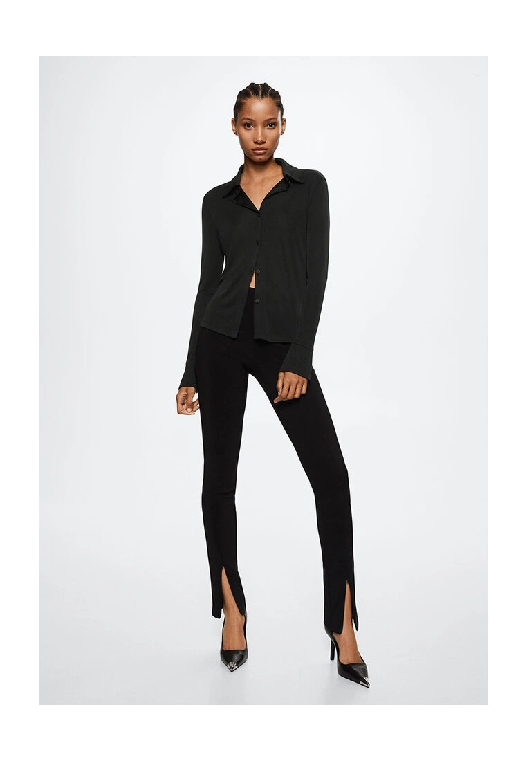 Mango Shirt With Slit Sleeves 6 Mango Shirt With Slit Sleeves - Image 4