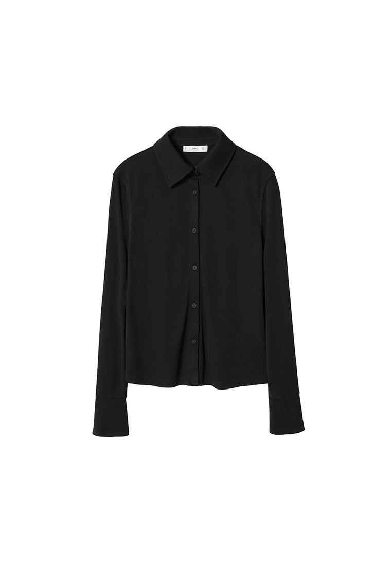 Mango Shirt With Slit Sleeves 8 Mango Shirt With Slit Sleeves - Image 6