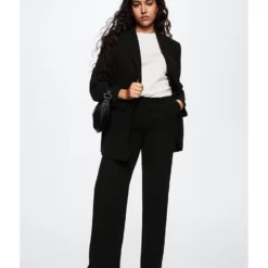 Mango Double-Breasted Suit Blazer -Mango popular store mango 8517 1155626 8