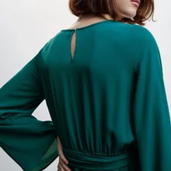 Mango Bow Wrap Jumpsuit -Mango popular store mango 8538 8516936 5