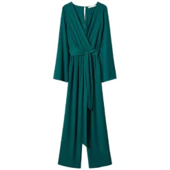 Mango Bow Wrap Jumpsuit -Mango popular store mango 8539 8516936 7