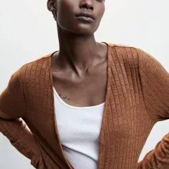 Mango Ribbed Long Cardigan 10 Mango Ribbed Long Cardigan -Mango popular store mango 8540 1716936 3