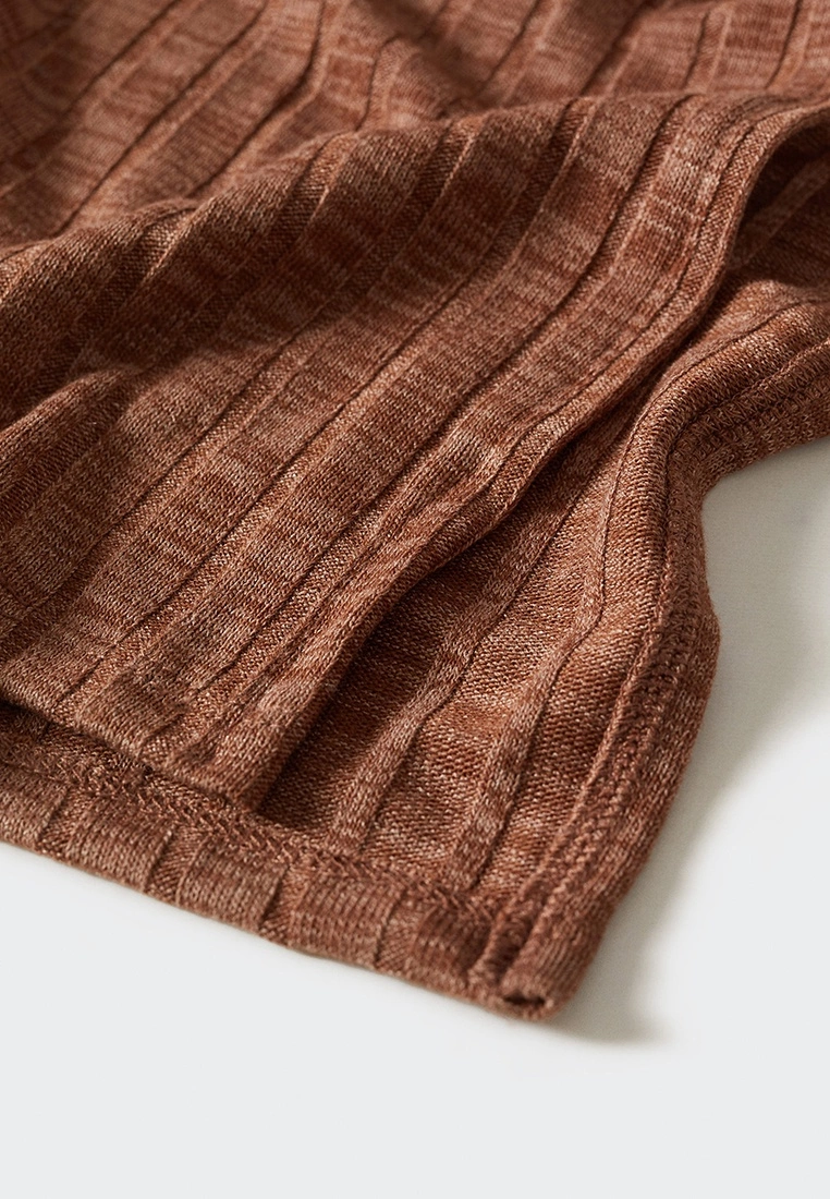 Mango Ribbed Long Cardigan 7 Mango Ribbed Long Cardigan - Image 5