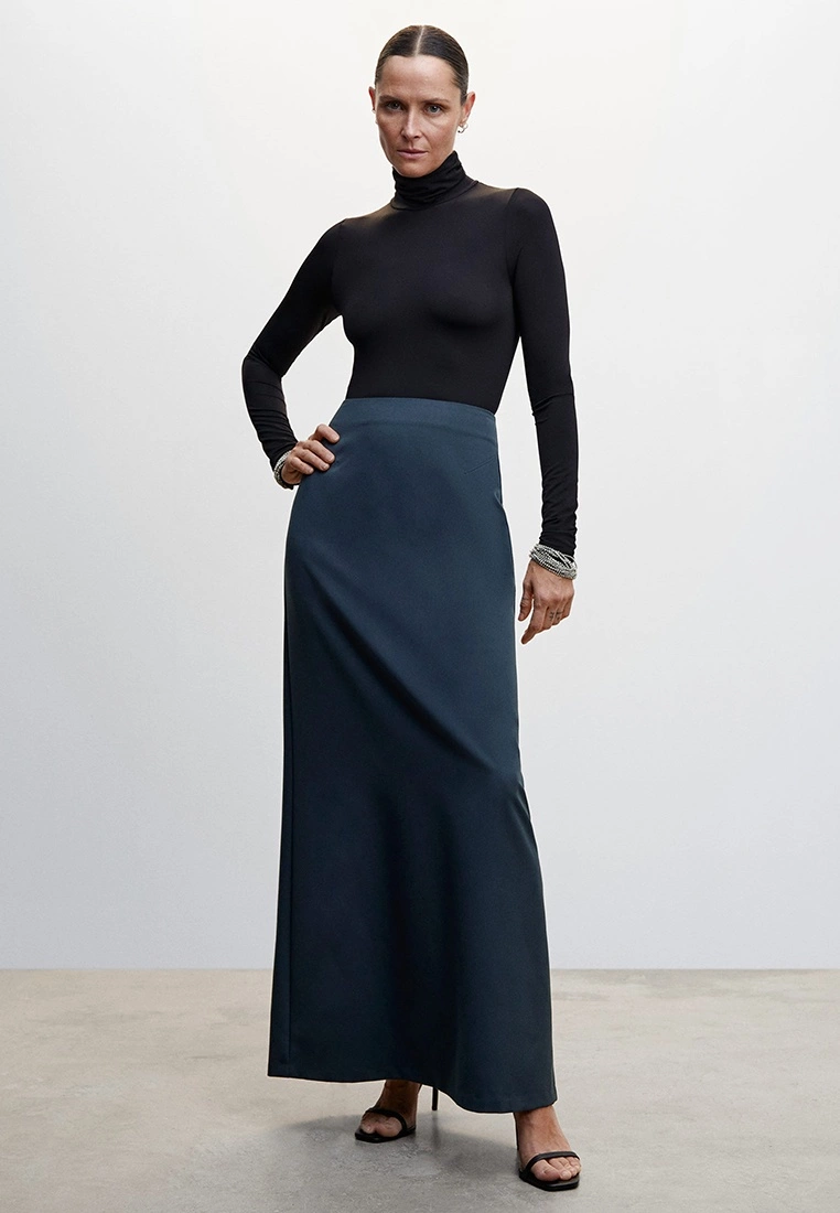 Mango Flowy Long Skirt 7 Mango Flowy Long Skirt - Image 5