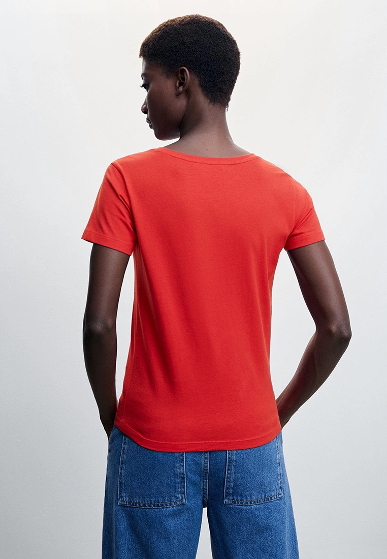 Mango Shining Logo T-Shirt 4 Mango Shining Logo T-Shirt - Image 2