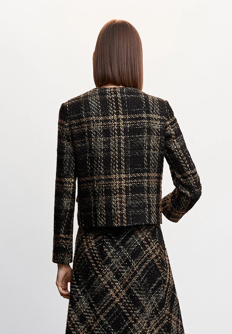 Mango Pocket Tweed Jacket 4 Mango Pocket Tweed Jacket - Image 2