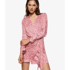 Mango Flower Print Dress