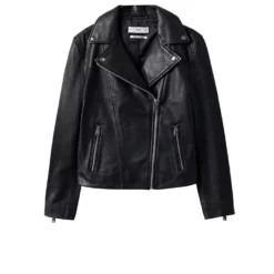 Mango Leather Biker Jacket -Mango popular store mango 8622 3238326 8
