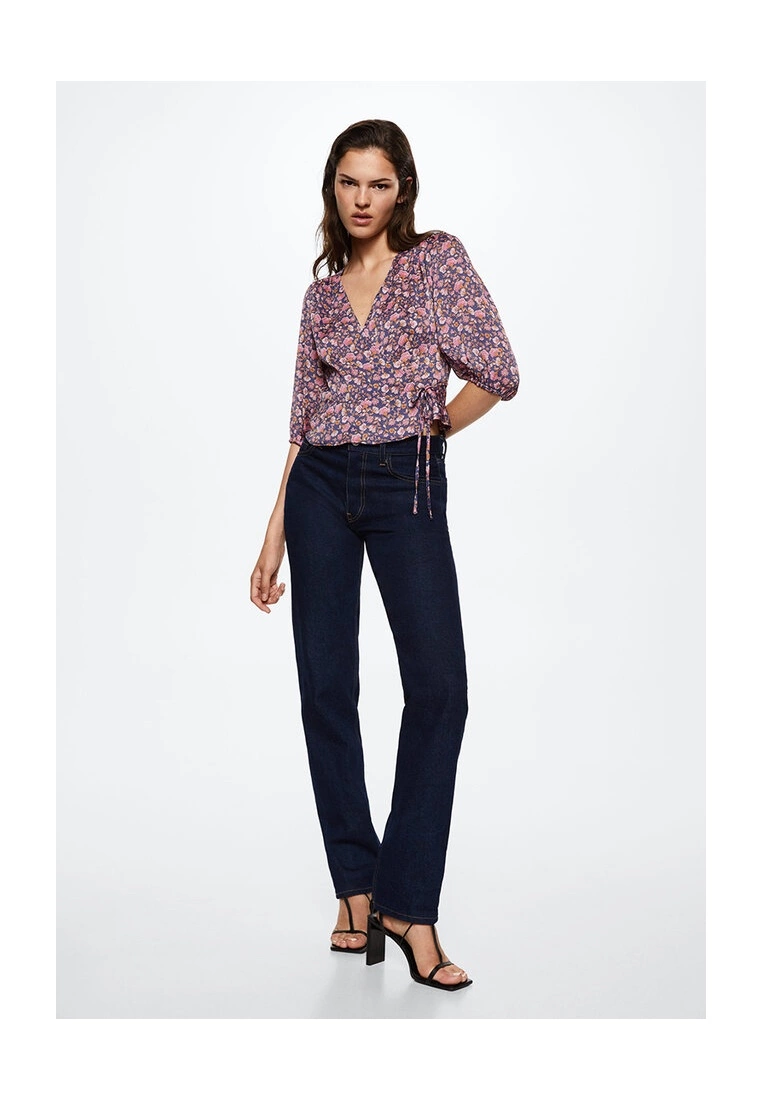 Mango Floral Print Blouse 7 Mango Floral Print Blouse - Image 5