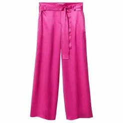 Mango Bow Satin Trousers -Mango popular store mango 8639 4548326 7