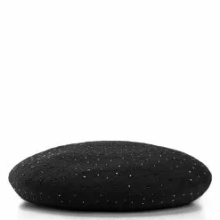 Mango Rhinestone Wool Cap