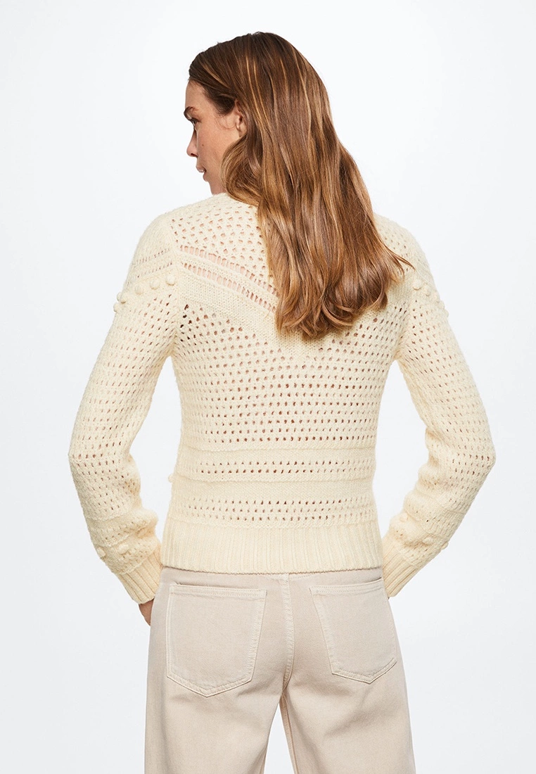 Mango Openwork Knit Sweater 4 Mango Openwork Knit Sweater - Image 2