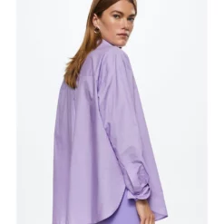 Mango Oversize Cotton Shirt 10 Mango Oversize Cotton Shirt -Mango popular store mango 8676 6238326 2