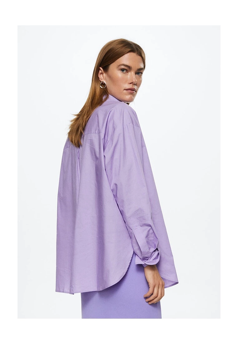 Mango Oversize Cotton Shirt 4 Mango Oversize Cotton Shirt - Image 2