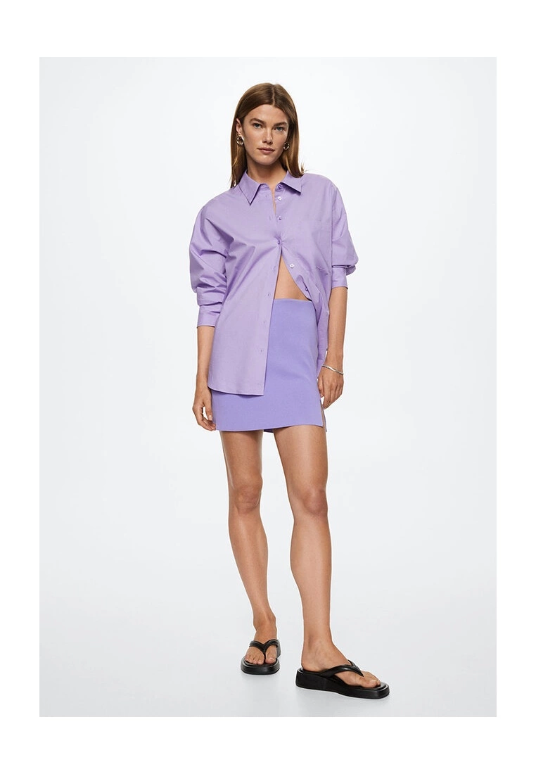 Mango Oversize Cotton Shirt 6 Mango Oversize Cotton Shirt - Image 4