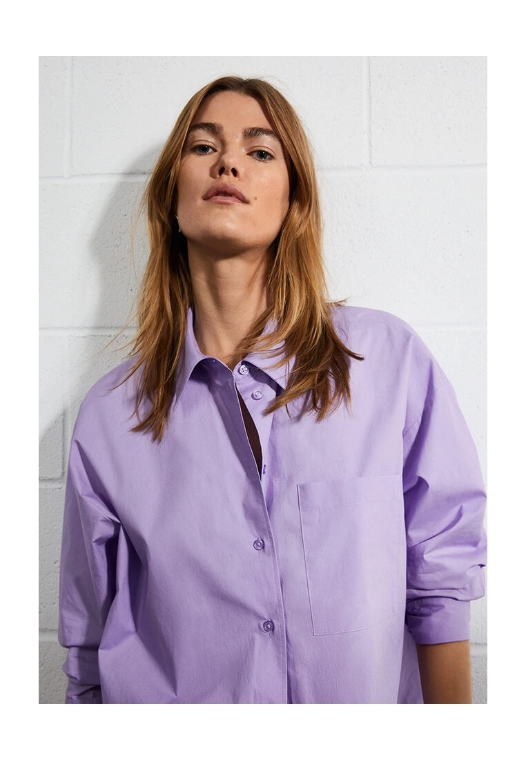 Mango Oversize Cotton Shirt 7 Mango Oversize Cotton Shirt - Image 5