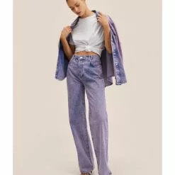 Mango Colour Straight Jeans -Mango popular store mango 8732 4904016 5