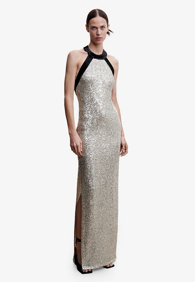 Mango Sequined Gown 3 Mango Sequined Gown