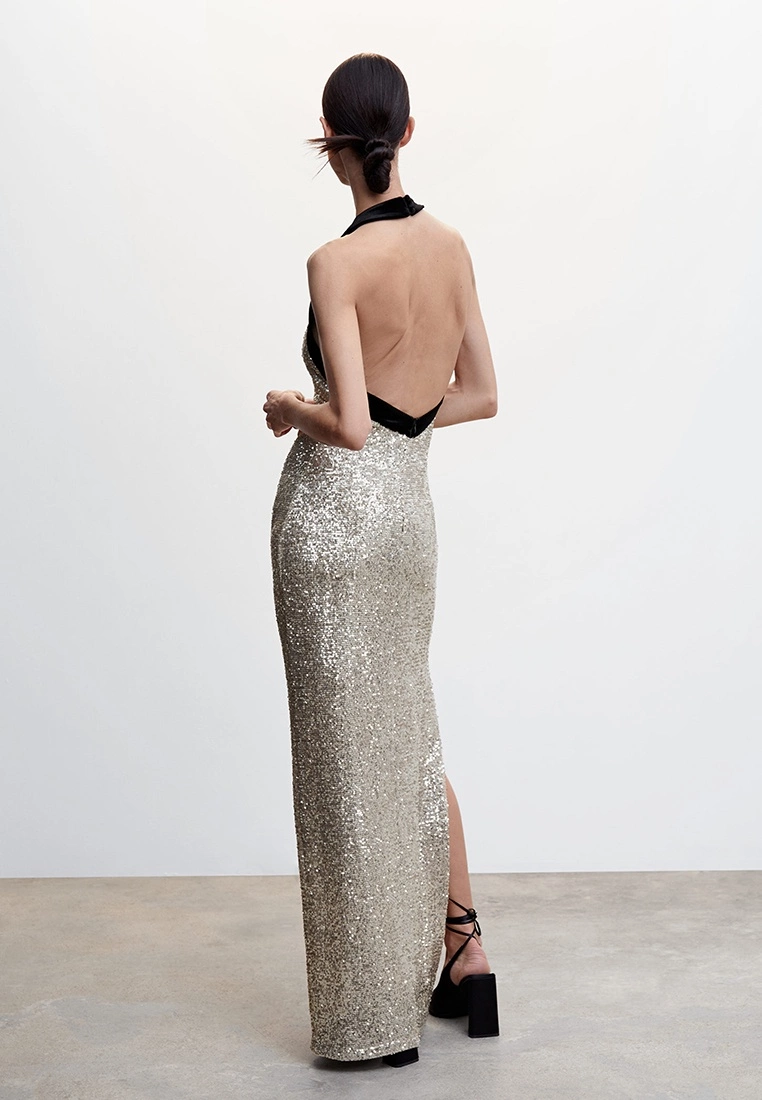 Mango Sequined Gown 4 Mango Sequined Gown - Image 2