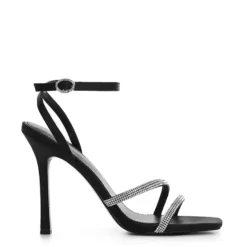 Mango Strass Straps Heels