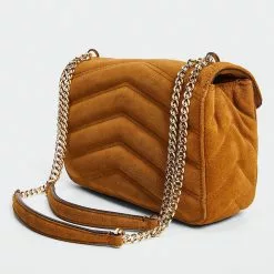 Mango Chain Suede Bag -Mango popular store mango 8952 5092436 2