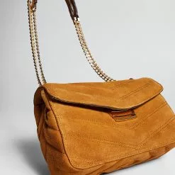 Mango Chain Suede Bag -Mango popular store mango 8953 5092436 5