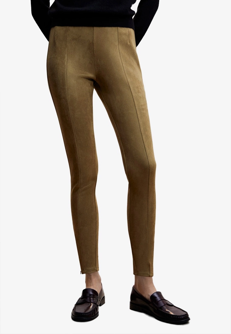 Mango Suede Leggings 3 Mango Suede Leggings