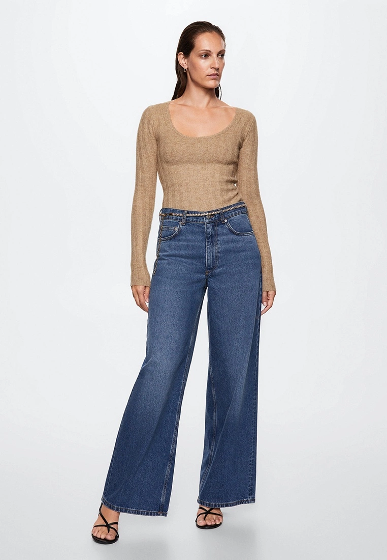 Mango Textured Knit Sweater 6 Mango Textured Knit Sweater - Image 4