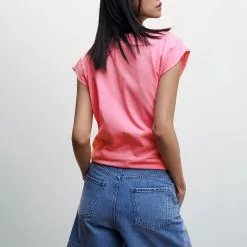 Mango Knot Detail T-Shirt -Mango popular store mango 9046 2367636 2