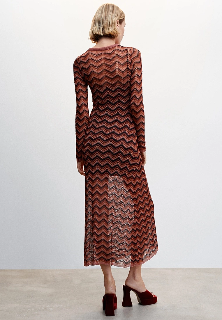Mango Lurex Knit Dress 4 Mango Lurex Knit Dress - Image 2