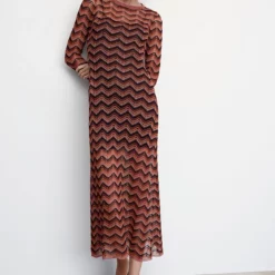 Mango Lurex Knit Dress 12 Mango Lurex Knit Dress -Mango popular store mango 9053 8667636 4