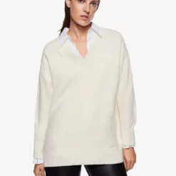 Mango V-Neck Sweater