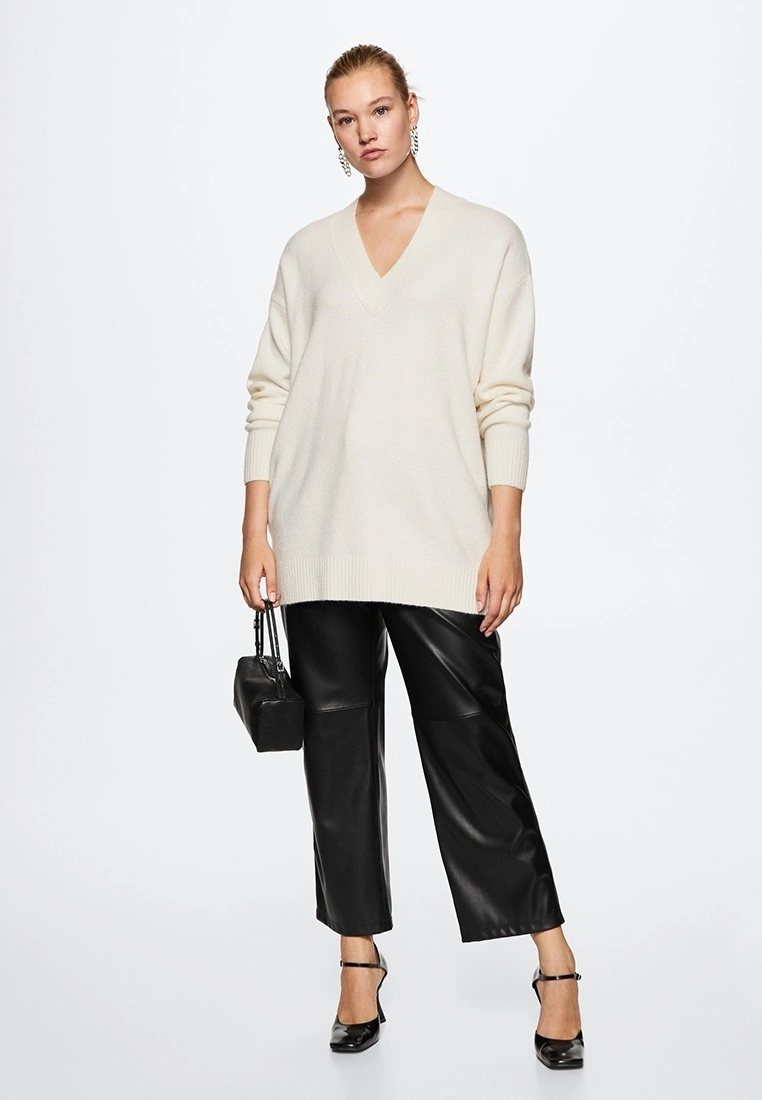 Mango V-Neck Sweater 8 Mango V-Neck Sweater - Image 6