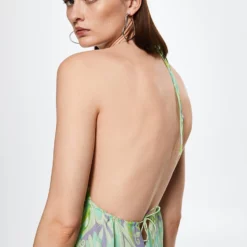 Mango Open Back Printed Dress 13 Mango Open Back Printed Dress -Mango popular store mango 9058 7346336 5