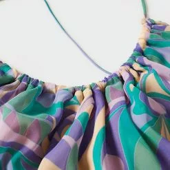 Mango Open Back Printed Dress -Mango popular store mango 9060 5646336 7