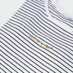 Mango Logo Cotton T-Shirt -Mango popular store mango 9060 7257636 5