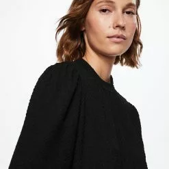 Mango Flowy Textured Blouse -Mango popular store mango 9074 9436336 3