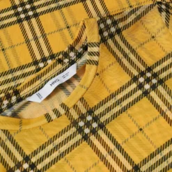 Mango Check T-Shirt -Mango popular store mango 9077 4826336 4